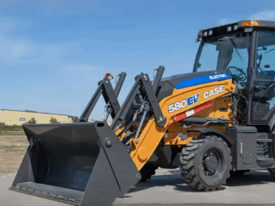 CASE 580 EV Backhoe Loader