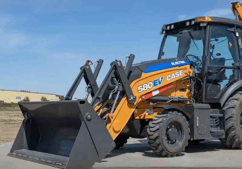 CASE 580 EV Backhoe Loader